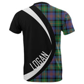 Logan Ancient Tartan T-shirt Circle